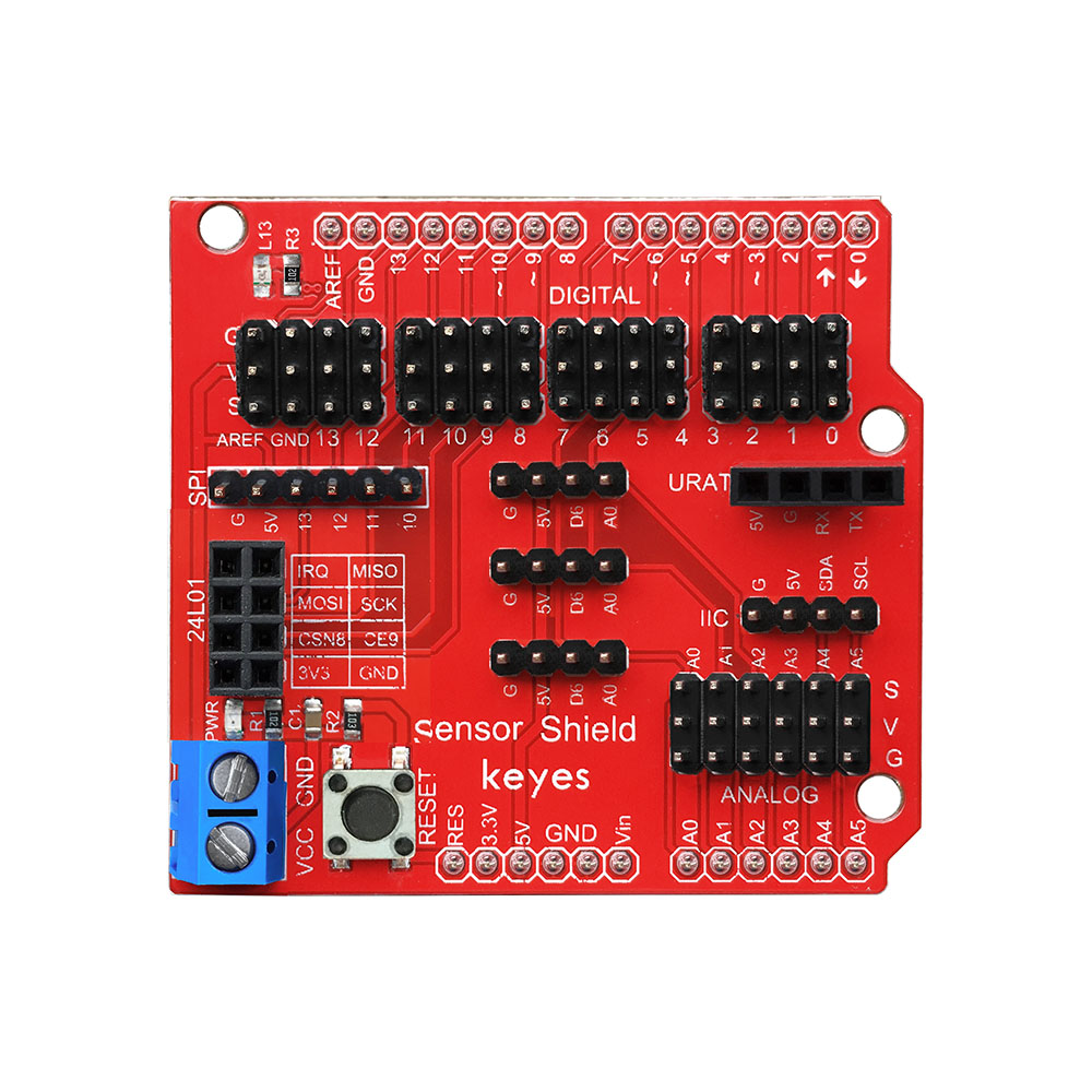 keyes 传感器扩展板 红色 环保